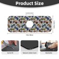 thumbnail image 2 of Xecao Color Tractor for Kitchen Sink Splash Guard Faucet Mat , Faucet Guard & Draining mat, (15" X 5.5" ), 2 of 7