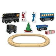 MasterPieces Wood Train Sets - The Polar Express 18 Piece Train Set