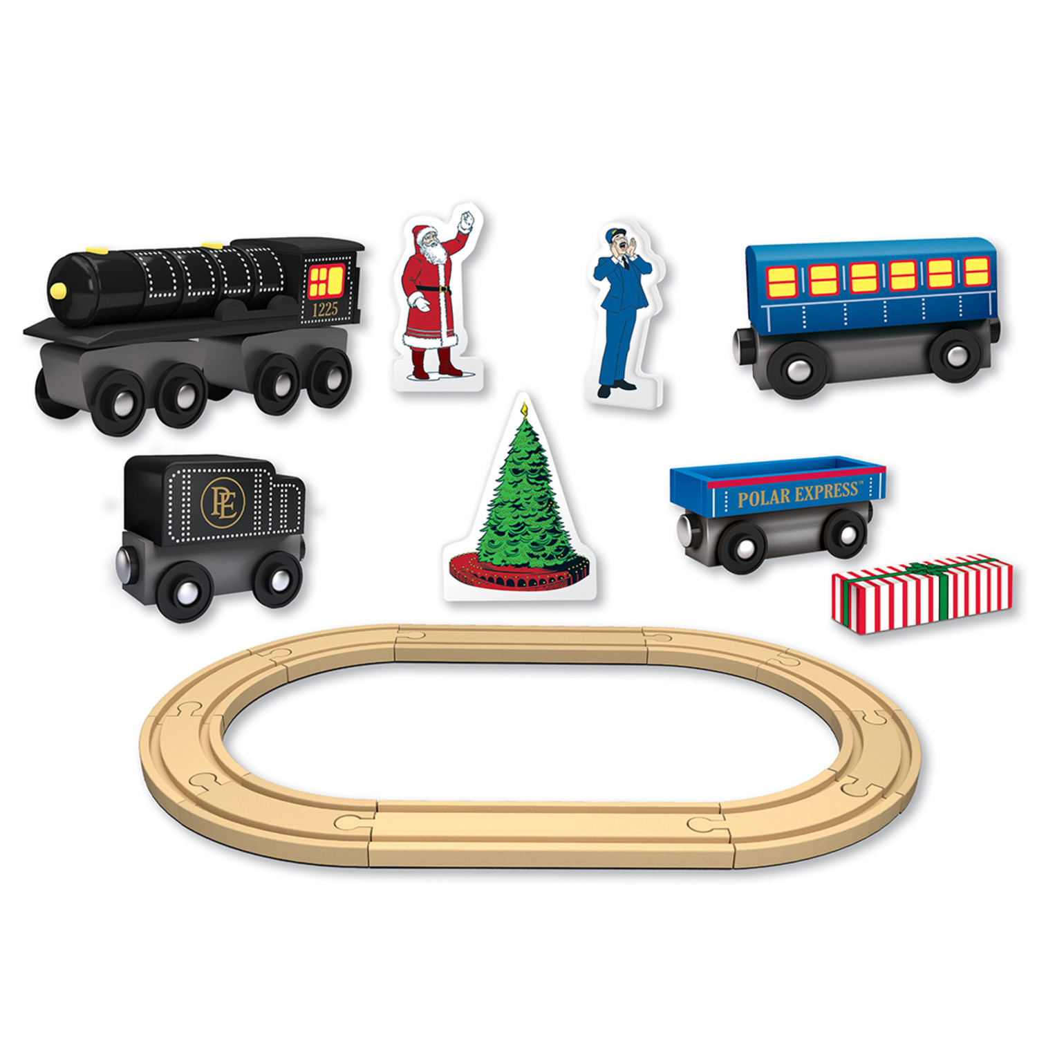 MasterPieces Wood Train Sets - The Polar Express 18 Piece Train Set - image 3 of 4
