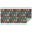 Red Bigfoot Pattern, variant on Green Bigfoot and Tree Pattern Rectangle Tablecloth 60"x84",Waterproof Polyester Rectangle Table Cloth, Wipeable Spillproof Polyester Tablecloth for Dining, Camping, Indoor and Outdoor