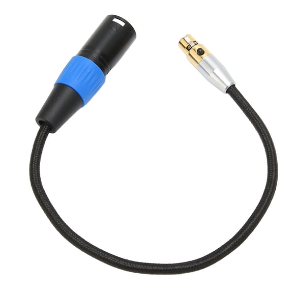 Câble Professionnel XLR Mâle vers Mini XLR Femelle, Qualité Sonore Claire, Conducteur OFC, Excellent Blindage, Large Application, pour K240, pour HDJ 2000