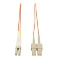 thumbnail image 2 of Eaton Tripp Lite Series Duplex Multimode 62.5/125 Fiber Patch Cable (LC/SC), 7M (23 ft.) - Patch cable - SC multi-mode (M) to LC multi-mode (M) - 7 m - fiber optic - duplex - 62.5 / 125 micron - orange, 2 of 2