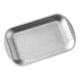 thumbnail image 1 of Bandeja de acero inoxidable para servir alimentos, bandeja organizadora para preparar parrilladas, rectangular, para cenas L, 1 of 9