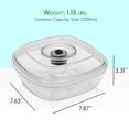 thumbnail image 6 of NutriChef PKVSCN1L - Kitchen Air Vacuum Sealer Container - Air Sealing Food Canister Accessory (1+ Liter), 6 of 8