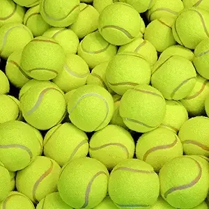 VIV 30 Pack Quality Pressurized Tennis Balls Bulk, High Altitude Bounce 1.35m and More Durable.