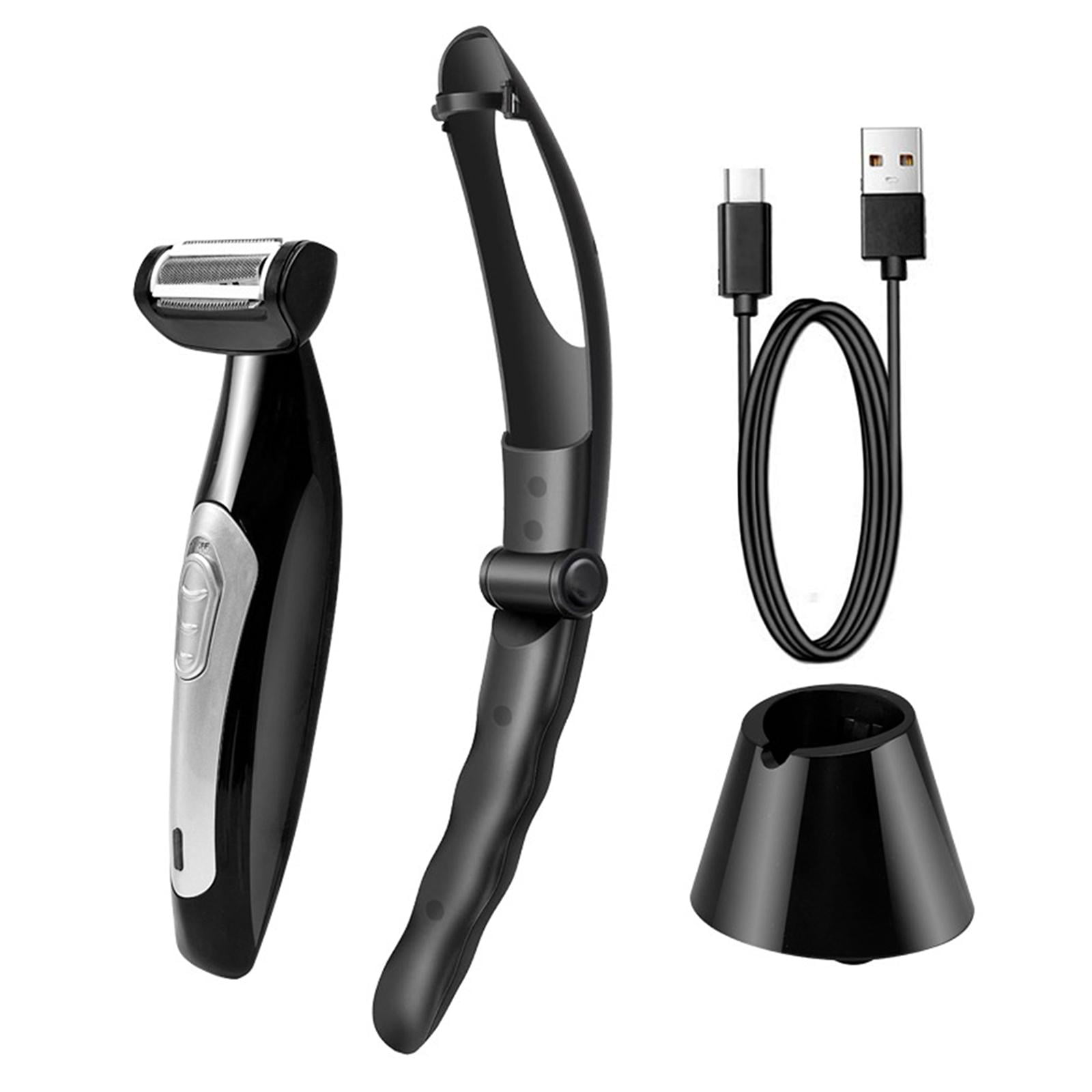 Stgfyxgs Back Hair Removal Wet and Dry Using Ergonomic Handle Remoavble Body Grooming