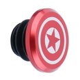 thumbnail image 3 of Tapones de aleación superligeros para manillar de bicicleta, para la mayoría de las bicicletas, tapas de barra MTB Road Fix-ie (2 unidades) Rojo B Soledad Tapones de manillar de bicicleta, 3 of 10