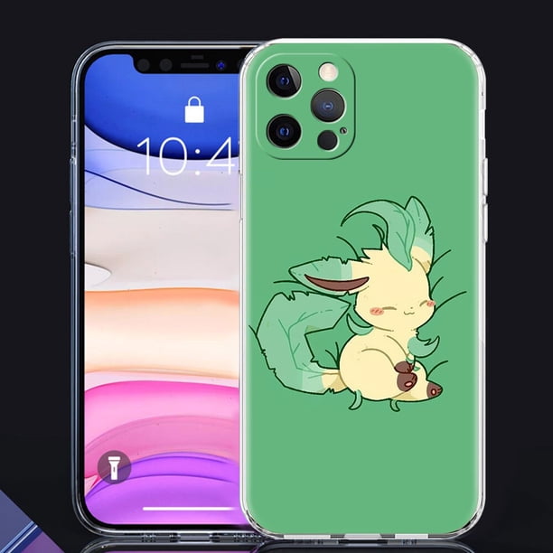 Clear Cover For Apple iPhone 13 11 14 Pro Max 12 Mini Soft Phone Case XR SE 2020 7 8 Plus X XS 6S Shell Pokemon Cute Eevee Lunda xuanjing unisex