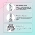 thumbnail image 6 of ARVALILS 925 Sterling Silver Eiffel Tower Pendant Charm, Paris Travel Memory Accessory for Bracelets & Necklaces, 6 of 7