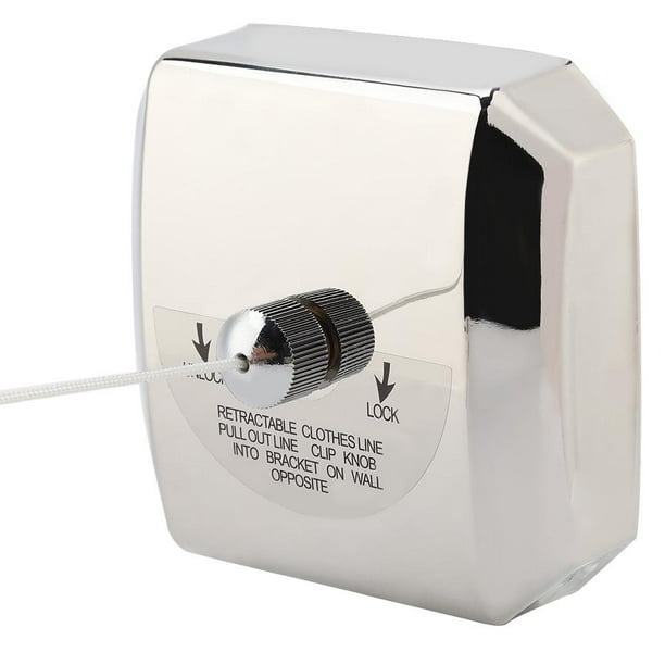 Mgaxyff Home Clothesline,Square Stainless Steel Retractable Clothes