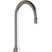 Chicago 5 1/4 In. Rigid / Swing Gooseneck Spout Lead Free.