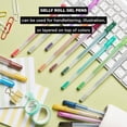 thumbnail image 4 of Sakura Gelly Roll Metallic Gel Pens - Pens for Scrapbook, Journals, or Drawing - Metallic Gold Ink - Medium Line - 6 Pack, 4 of 6