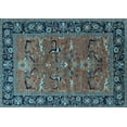 thumbnail image 1 of Ahgly Company Indoor Rectangle Oriental Light Blue Industrial Area Rugs, 7' x 10', 1 of 4