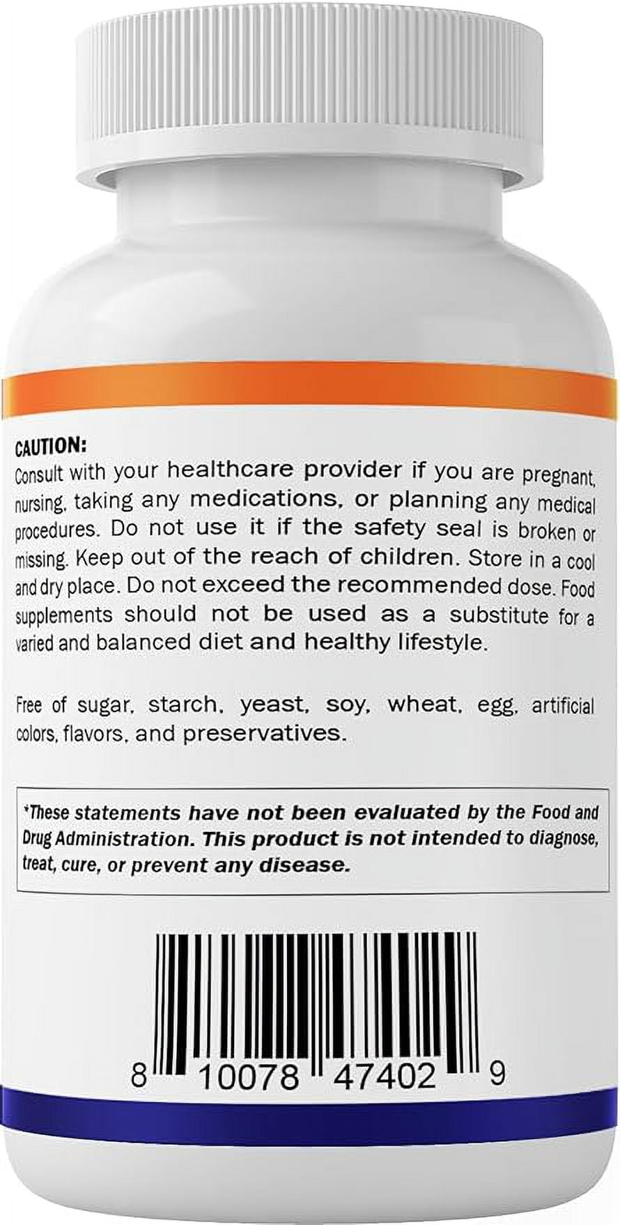 Vitamatic Magnesium Citrate 500mg per Serving - 180 Vegetarian Capsules (Provides 150 mg of Elemental Magnesium) - Added B6 for Maximum Absorption - Supports Muscle, Joint, and Heart Health*