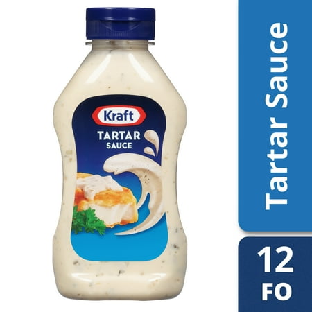 (3 Pack) Kraft Tartar Sauce, 12 fl oz Battle