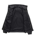 thumbnail image 7 of Men's Summer Light Solid Color Outdoor Loose Large Size Sun Protective Clothing Windbreaker Jacket for Spring and Fall Adventures, Hiking, and Casual Outings,Black,L, 7 of 7