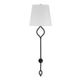 thumbnail image 2 of Roxbury 2-Light Wall Sconce in Matte Black, 2 of 5