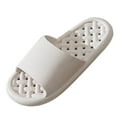 thumbnail image 5 of Lenago House Slippers for Women Shower Shoes Sandals with Drain Holes Waterproof Quick Dry Bathing Slippers Bathroom House Shoes Beach Sandals, 5 of 5