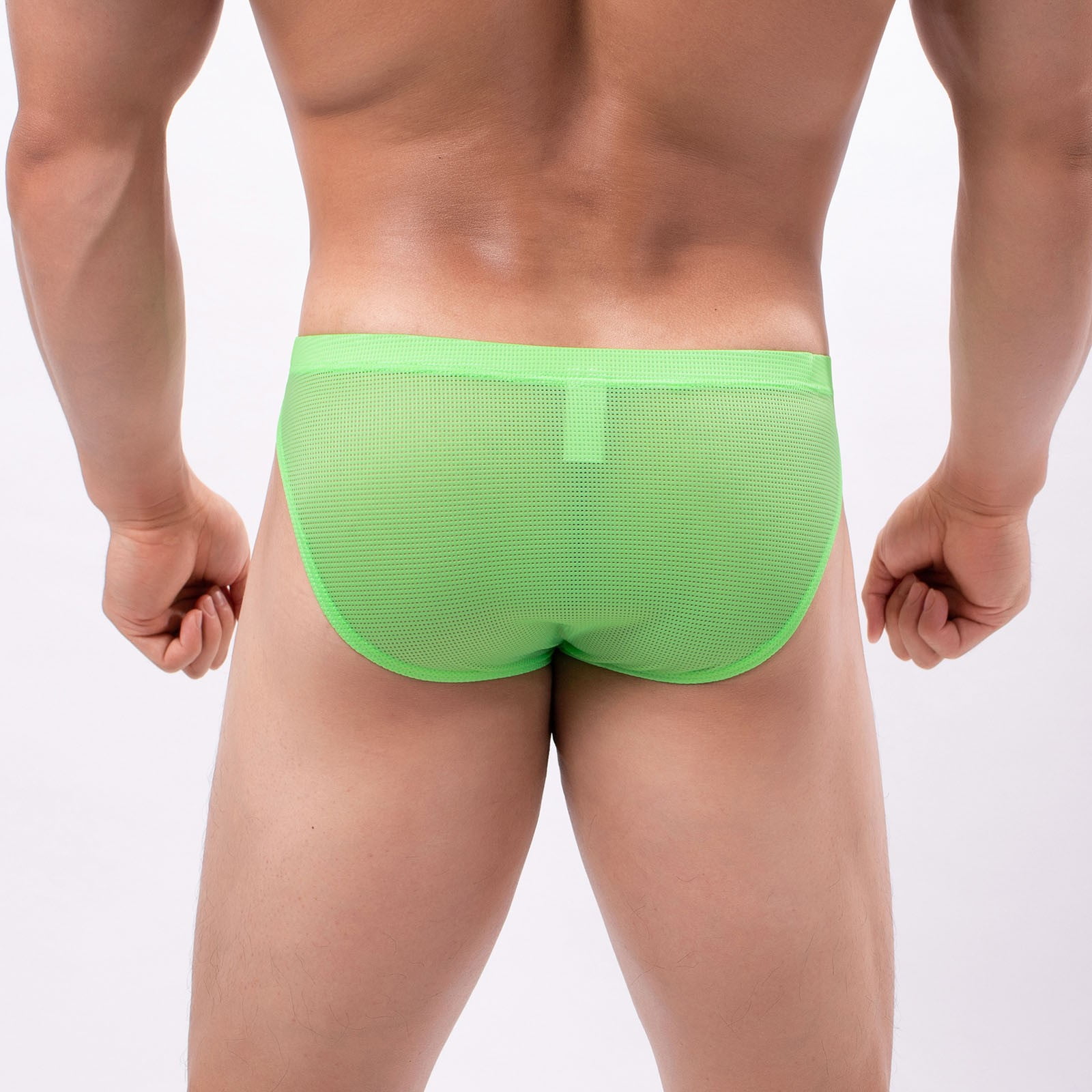 Gubotare Long Underwear Mens Men's Underwear Micro Modal Bikini Briefs Low Rise Half Back