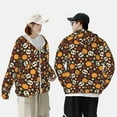 thumbnail image 6 of Gaeub Skulls Men's and Women's UPF 50+ Long-Sleeved Sun Protection Clothing, Fishing Shirt Long Sleeve Zip - Small, 6 of 9
