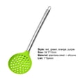 thumbnail image 2 of Bobasndm Kitchen Filter Scoop Easy to Wash  Stainless Steel Handle Slotted Cooking Spoon Convenient Premium for Kitchen, 2 of 7