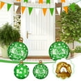 thumbnail image 6 of WYBXZ St. Patrick's Day Inflatable Balls Ornaments, 24 Inch Inflatable Balls for St. Patrick's Day Decorations, Shamrock Shape PVC Yard Outdoor Decor for Yard, 6 of 7
