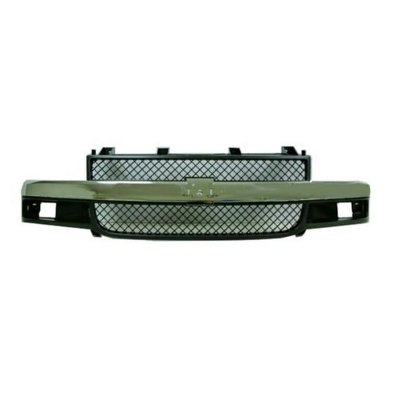 KAI New CAPA Certified Standard Replacement Front Grille, Fits 2003-2022 Chevrolet Express Van