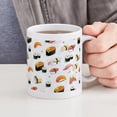 thumbnail image 4 of CafePress - Sushi Lover Mugs - 11 oz Ceramic Mug - Novelty Coffee Tea Cup, 4 of 4