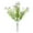 White, variant on Artificial Flowers for Outdoors, Fake Faux Plants Outside Realistic Spring Summer Decor,1 Bundles Artificial Fake Silk Flowers UV Resistant for Home Porch Garden Patio Yard Decoration 14.4in