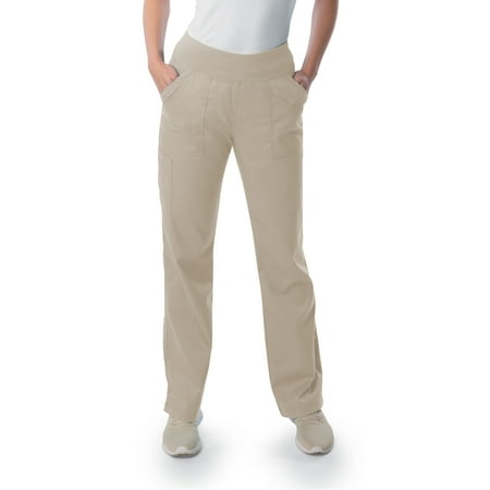 Landau ProFlex Tailored Fit Comfort Stretch 4-Pocket Scrub Pants for Women 2043