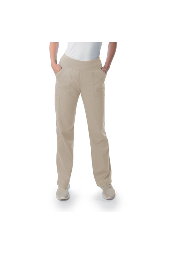 ProFlex Tailored Fit Comfort Stretch 4-Pocket Scrub Pants for Women 2043