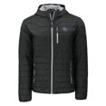 thumbnail image 2 of Men's Cutter & Buck  Black Lehigh Valley IronPigs Rainier PrimaLoft Eco Full-Zip Hooded Jacket, 2 of 3