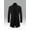 Black, variant on Men's Long Sleeve Lapel Collar Overcoat Button-Up Going Out Basic Daily Wear Vacation Travel Workwear Top