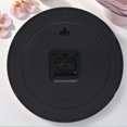 thumbnail image 6 of Unique Bargains 2 Pcs Non-Ticking Analog Battery Operated Wall Clock Beige, 6 of 6