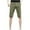 Army Green, variant on SwiftWear Men's Lightweight Cargo Shorts with Pockets & Zipper - Summer Casual Comfort Stretch Quick-Dry Outdoor Travel
