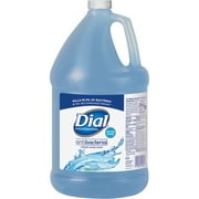 Dial Antimicrobial Liquid Hand Soap Spring Water Scent 1 gal Bottle 4/Carton 15926
