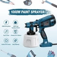 thumbnail image 2 of Pulverizador de pintura MirrorZone 1000 W eléctrico con accesorios, 2 of 7