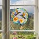 thumbnail image 5 of Colgante de Animales Coloridos, Película Colorida, Colgante Circular para El Hogar, Adorno con Reflejo Del Sol, 5 of 7