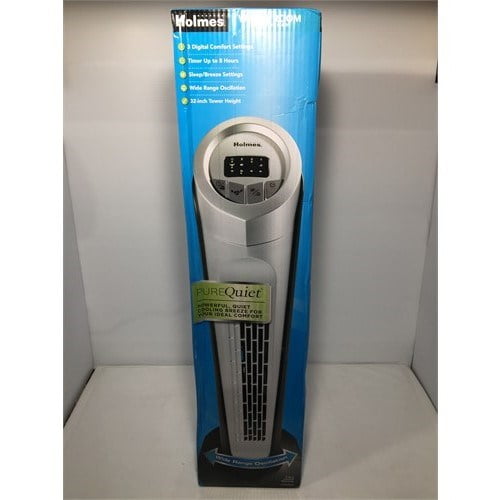 HOLMES HTF3222ASTM Tower Fan, 32Inch
