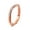 Rose Gold, variant on Nikita Anniversary Band for Women Sterling Silver Square Wedding Band by Ginger Lyne