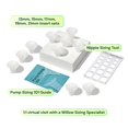 thumbnail image 2 of Kit de dimensionamiento de extractores de leche Willow para bridas Willow Go, Wave de 24 mm, 2 of 8