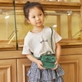 thumbnail image 2 of Bolso de hombro de verano para niñas, mini mochila con personalidad y lazo a la moda para niños, 2 of 6