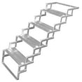thumbnail image 1 of Torklift Entry Step A7504 Glow Step; Without Platform; 10 to 11 Inch Collapsed Height; Built In Step Tread; Self-Illuminating Glow Plates; Lockable-Lock Sold Separate; Silver, 1 of 4