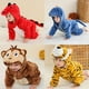 thumbnail image 2 of Lindos disfraces de Cosplay de mono, tigre y dinosaurio, mono de animales para niños y niñas, mamelucos para bebés, ropa para bebés, pijamas para niños Kigurumi, 2 of 5