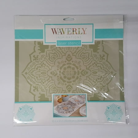 Waverly Inspirations 12"x12" Mandala Art Stencil for Adults