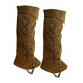 thumbnail image 4 of Botas Cubierta Pirata Accesorios Cubrebotas Cosplay para Hombres Polainas Steampunk Medievales de Terciopelo Protectores Ajustables Adecuados para, 4 of 9