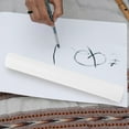 thumbnail image 3 of CHICHUMID 5Pack Document Tube for Poster Storage Bend Prevention Cylindrical PVC Minimalist Design White 12.4X1.7X1.7In, 3 of 8