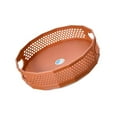 thumbnail image 4 of tredstone Anti-Skid Turntable Spice Rack Bathroom Storage Tray Organizer Container Orange S, 4 of 8