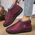 thumbnail image 5 of Men's And Women's Winter Plush Thick Slip One Foot Warm Boots, 5 of 9