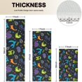 thumbnail image 4 of DarkBlue Dinosaurs Words Pattern Kitchen Rugs Sets Of 3,Kitchen Runner Rugs Non Skid Washable,Decorative Kitchen Floor Mats for Kitchen,Sink,Laundry,17"x30"+ 17"x47" + 17"x59", 4 of 6